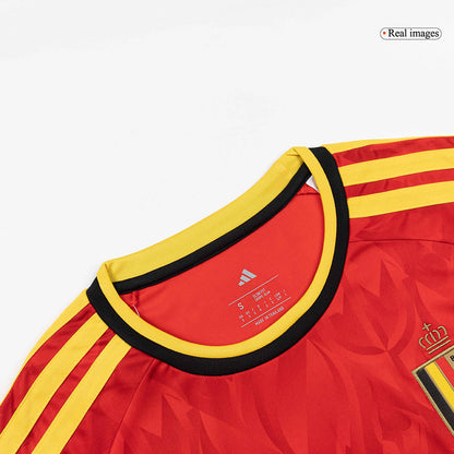 Belgium Womens Home Soccer Jersey World Cup 2026 Red