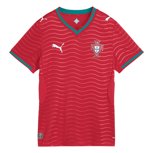 Portugal Womens Home Soccer Jersey World Cup 2026 Red