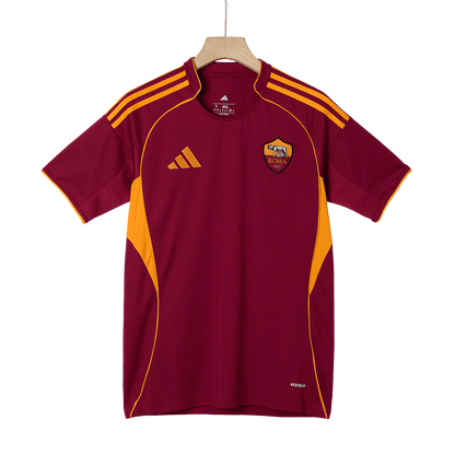 Roma Mens Home Soccer Jersey 2025/26 Red