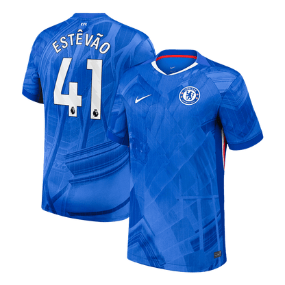 ESTÊVÃO #41 Chelsea Mens Home Soccer Jersey 2025/26 Blue [PREMIUM]