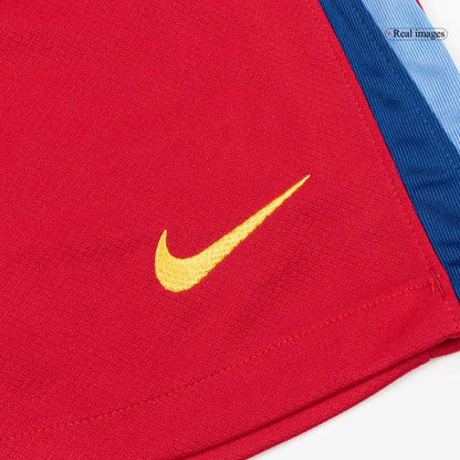 Barcelona Mens Fourth Away Soccer Shorts 2025/26 Red