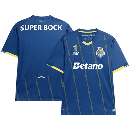 FC Porto Mens Fourth Away Soccer Jersey 2025/26 Blue