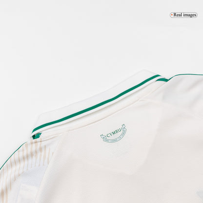 Wales Mens Away Soccer Jersey World Cup 2026 White