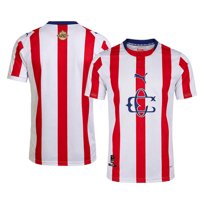 Chivas Mens Soccer Jersey 2026 Red&White