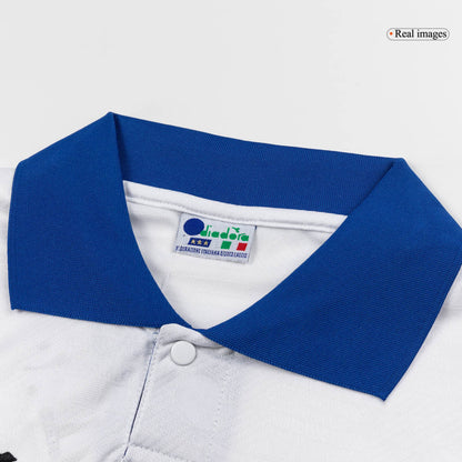 Retro Italy Mens Pre-Match Soccer Jersey 1994 White