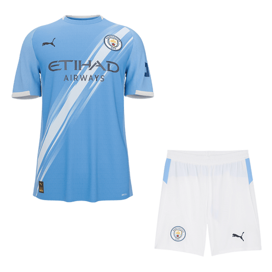 Manchester City Mens Home Soccer Kit 2025/26 Blue [PREMIUM]