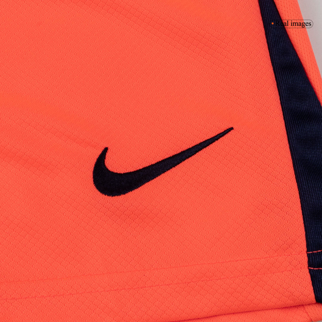 Barcelona Kids Third Away Soccer Kit 2025/26 Orange