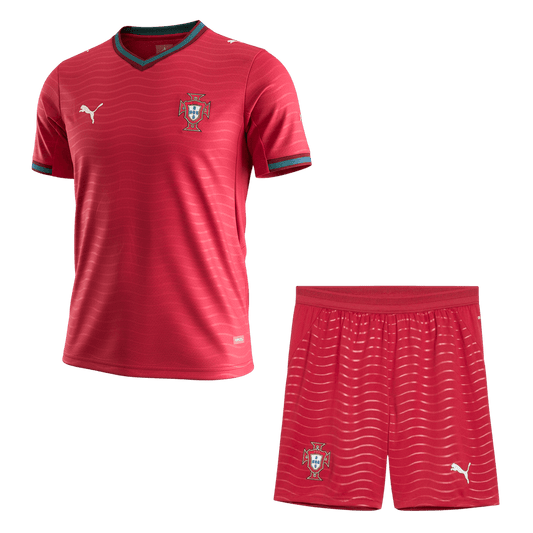 Portugal Mens Home Soccer Kit World Cup 2026 Red [PREMIUM]