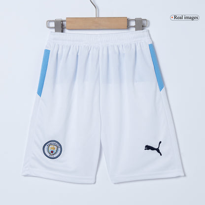 Manchester City Kids Home Soccer Kit 2025/26 Blue
