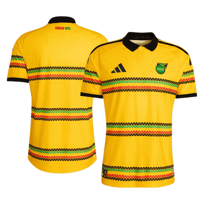 Jamaica Mens Home Soccer Jersey World Cup 2026 Yellow - Player Version