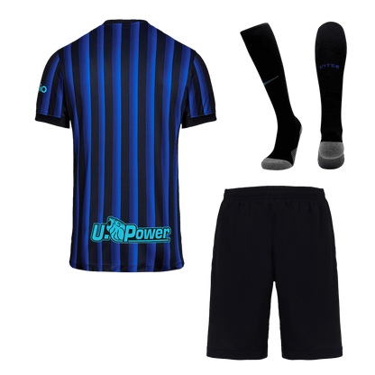 Inter Milan Mens Home Soccer Full Set 2025/26 Blue&Black