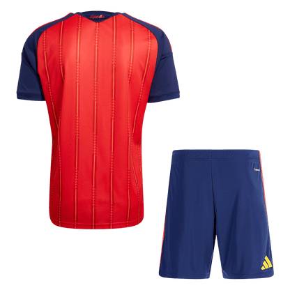 Spain Mens Home Soccer Kit World Cup 2026 Red [PREMIUM]