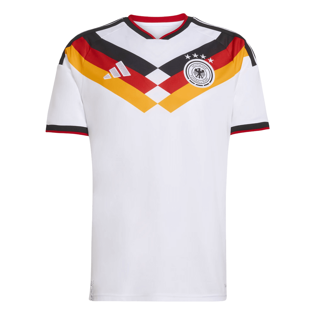 Germany Mens Home Soccer Jersey World Cup 2026 White
