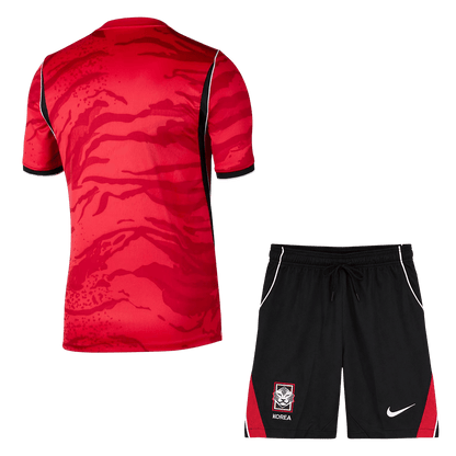 South Korea Mens Home Soccer Kit World Cup 2026 Red&Black