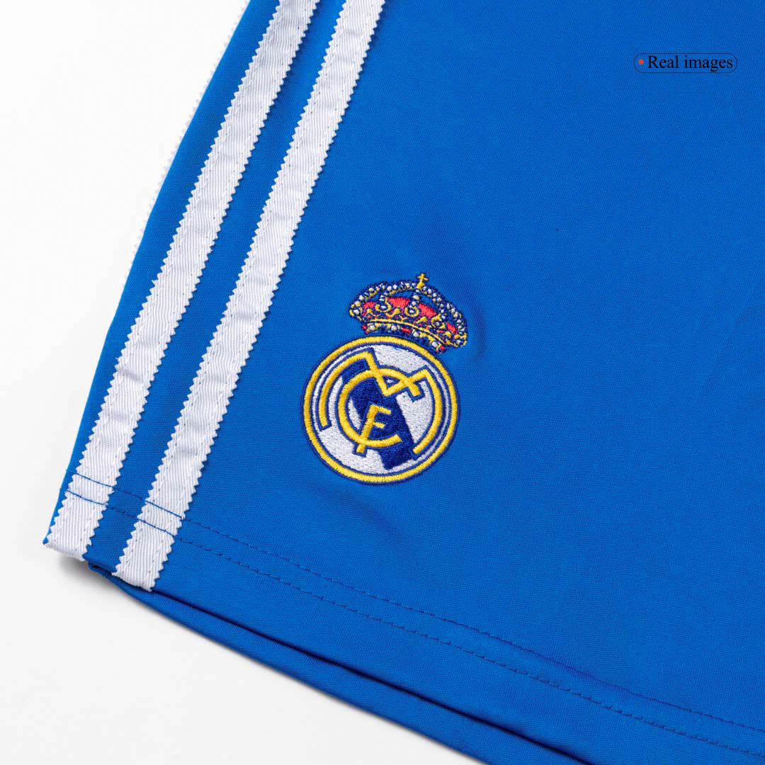 Real Madrid Mens Third Away Soccer Full Set 2025/26 Blue