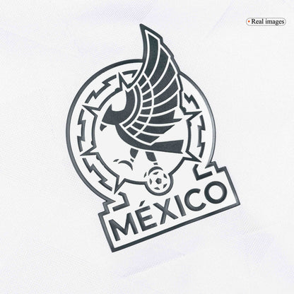 RAÚL #9 Mexico Mens Away Soccer Jersey World Cup 2026 White - Player Version