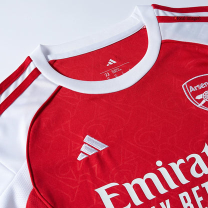 Arsenal Kids Home Soccer Kit 2025/26 Red