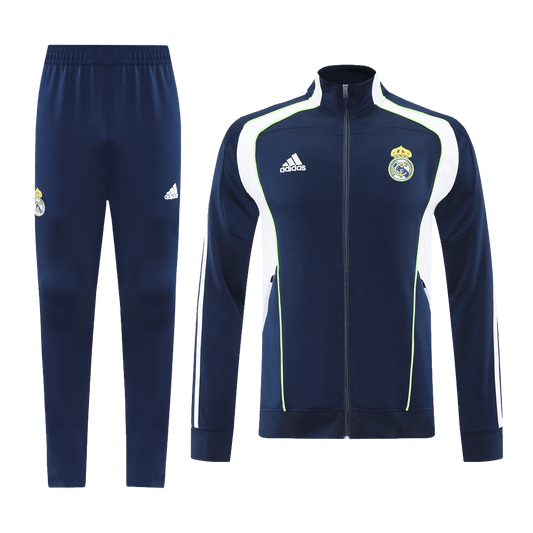 Real Madrid Mens Training Tracksuit Kit 2025/26 Navy