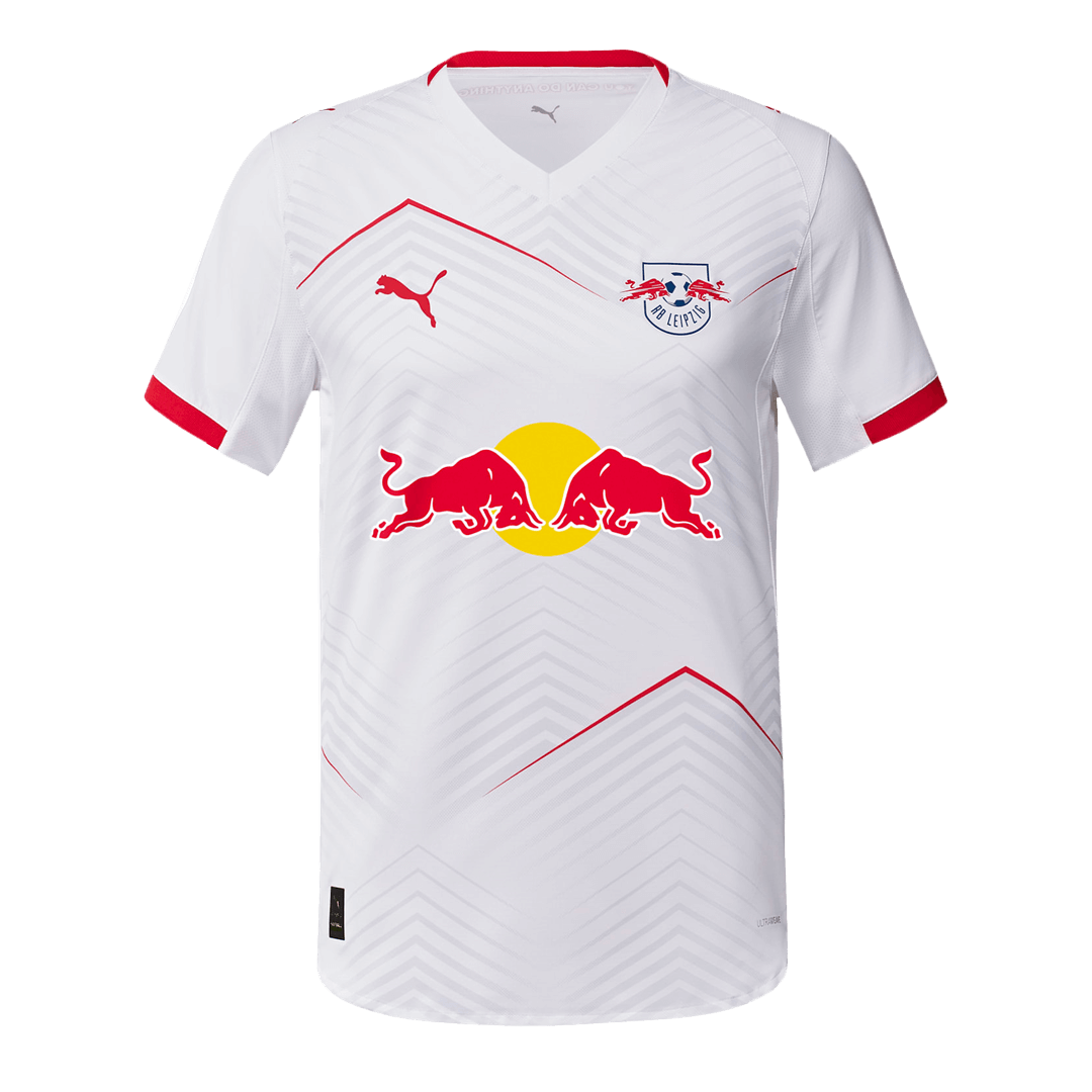 RB Leipzig Mens Home Soccer Jersey 2025/26 White