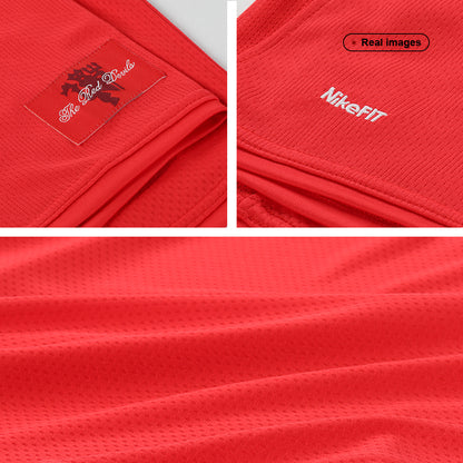 Retro RONALDO #7 Manchester United Mens Home Soccer Jersey 2007/08 Red