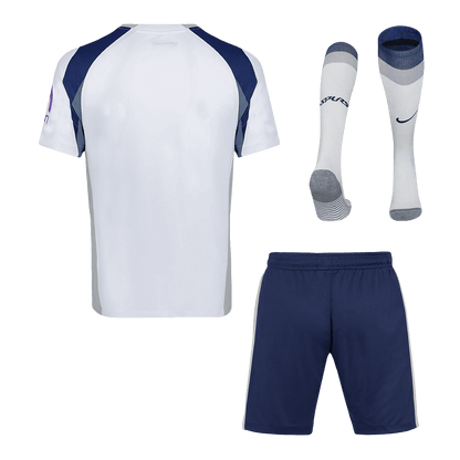 Tottenham Hotspur Mens Home Soccer Full Set 2025/26 White