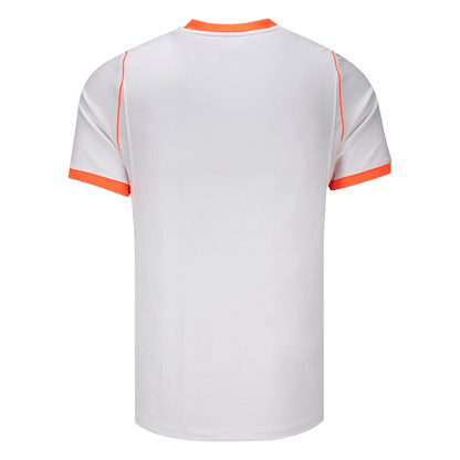 Netherlands Mens Away Soccer Jersey World Cup 2026 White