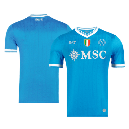 Napoli Mens Home Soccer Jersey 2025/26 Blue - Player Version