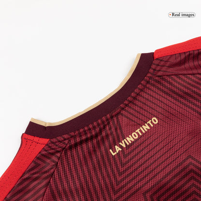 Venezuela Mens Home Soccer Jersey World Cup 2026 Red - Player Version