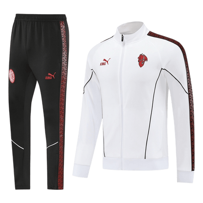AC Milan Mens Training Tracksuit Kit 2025/26 White
