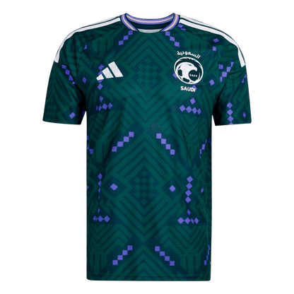 Saudi Arabia Mens Home Soccer Jersey World Cup 2026 Green