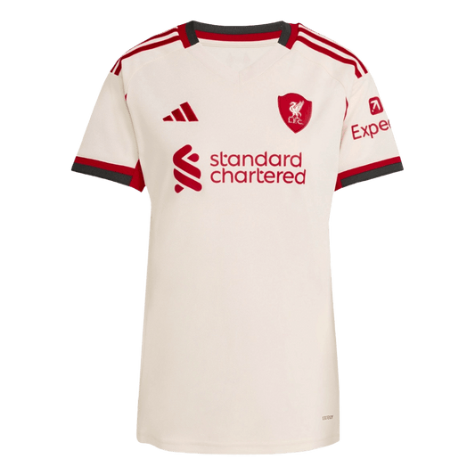 Liverpool Womens Away Soccer Jersey 2025/26 White