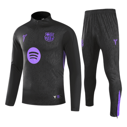 Barcelona Mens Training Tracksuit Kit 2025/26 Black