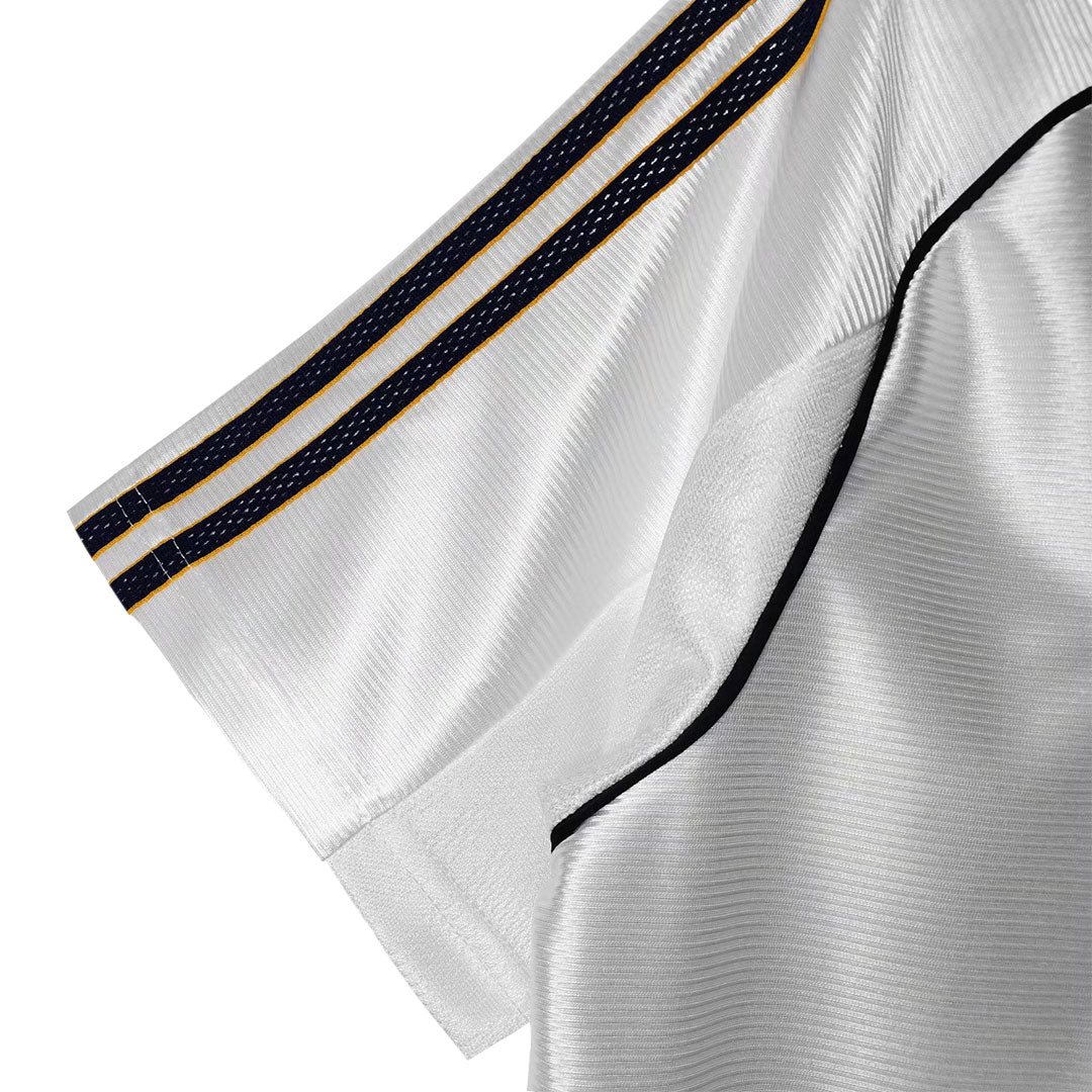 Retro Real Madrid Mens Home Soccer Jersey 1999/00 White