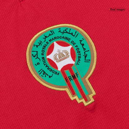 Morocco Mens Home Soccer Jersey World Cup 2026 Red