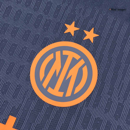 Inter Milan Mens Third Away Soccer Jersey 2025/26 Navy - Player Version
