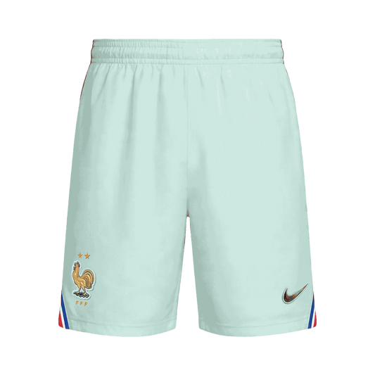 France Mens Away Soccer Shorts World Cup 2026 White