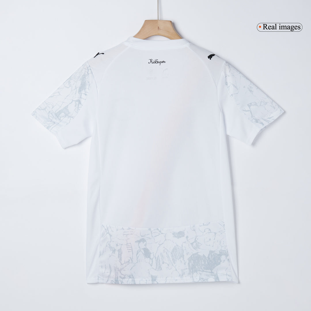 Manchester City Mens Soccer Jersey World Cup KidSuper 2025/26 White