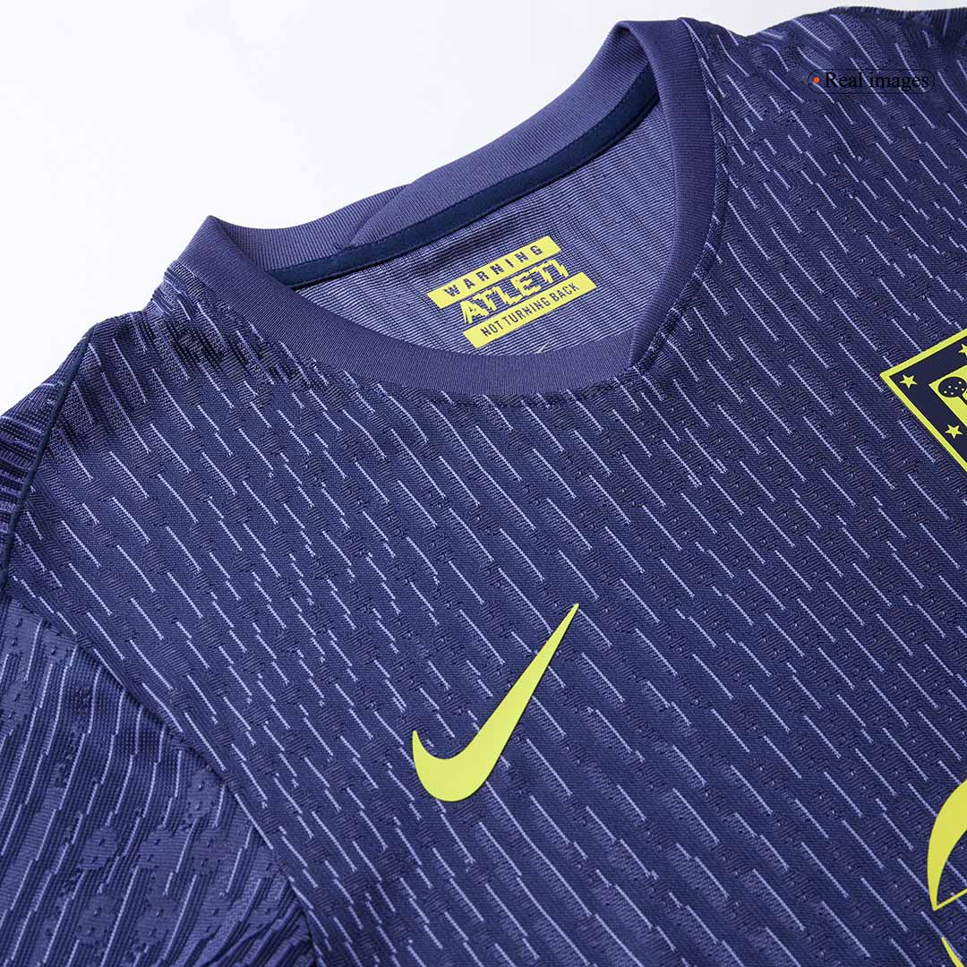 Atletico Madrid Mens Away Soccer Jersey 2025/26 Navy - Player Version