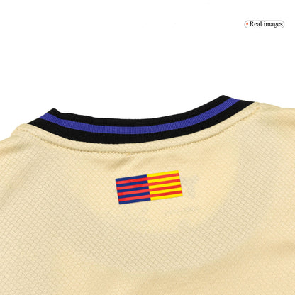 Barcelona Kids Away Soccer Full Set 2025/26 Yellow&Black