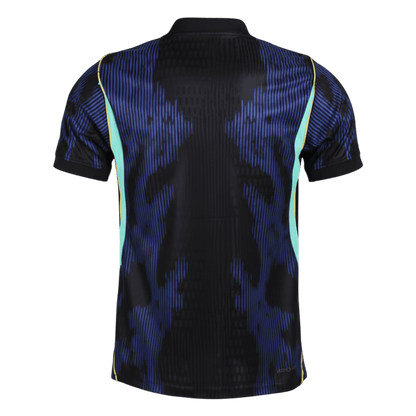 Brazil Mens Away Soccer Jersey World Cup 2026 Navy - Player Version