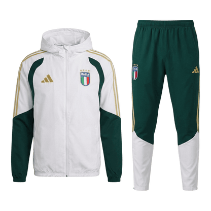 Italy Mens Training Tracksuit Kit 2026 White