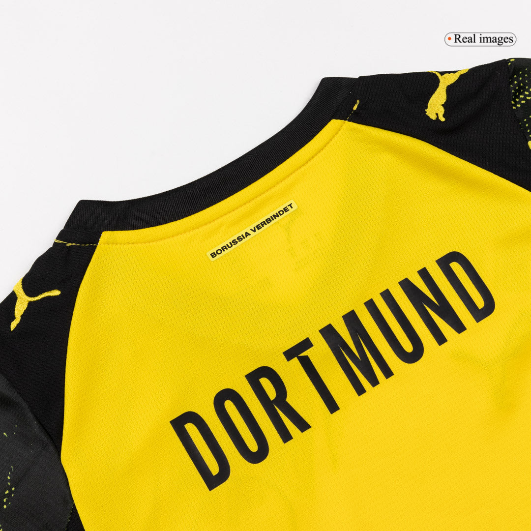 Borussia Dortmund Kids Home Soccer Full Set 2025/26 Yellow