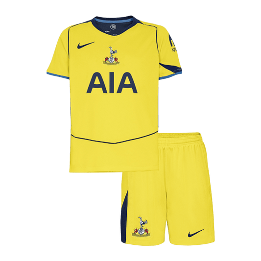 Tottenham Hotspur Kids Third Away Soccer Kit 2025/26 Yellow