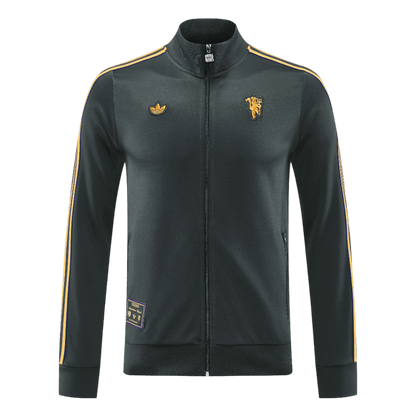 Manchester United Mens Training Jacket 2025/26 Black
