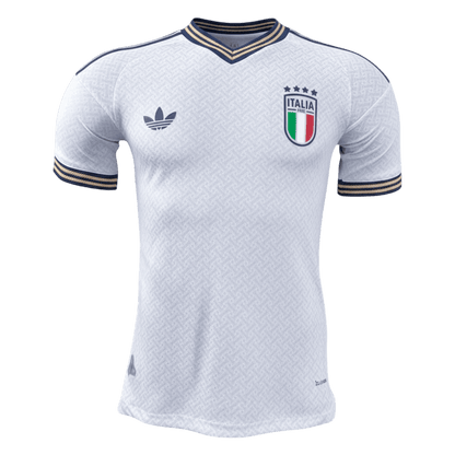Italy Mens Away Soccer Jersey World Cup 2026 White - Player Version