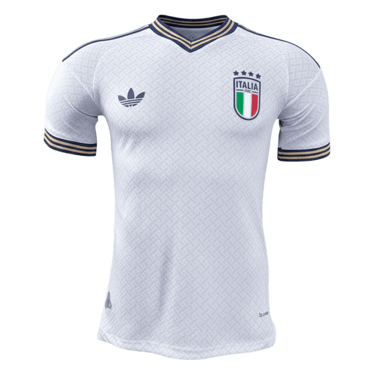 Italy Mens Away Soccer Jersey World Cup 2026 White - Player Version