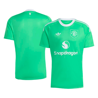 Manchester United Mens Soccer Jersey 2025/26 Green