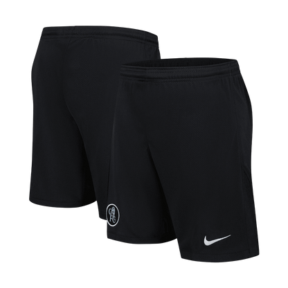 Chelsea Mens Third Away Soccer Shorts 2025/26 Black
