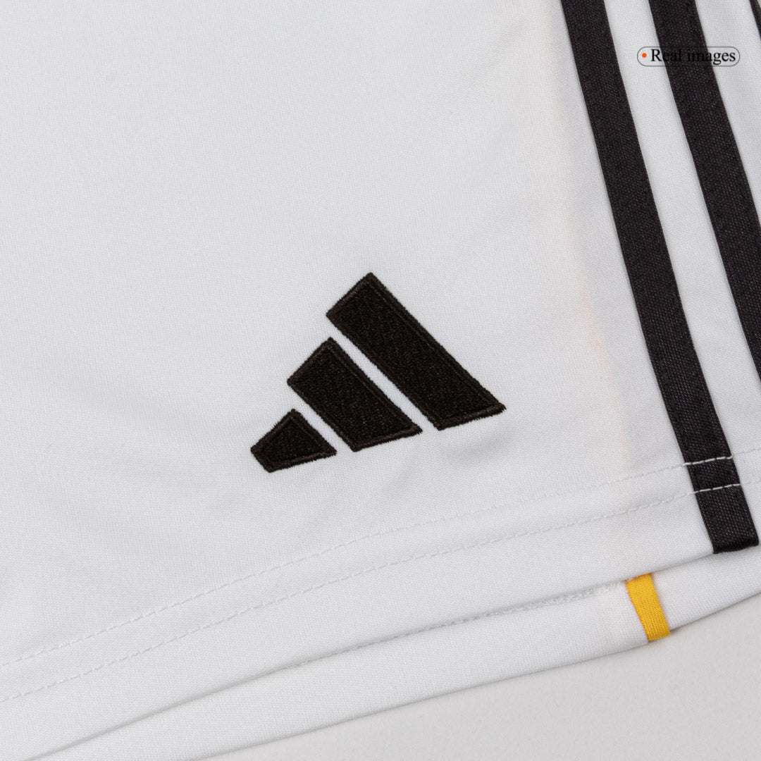 Real Madrid Kids Home Soccer Kit 2025/26 White [PREMIUM]