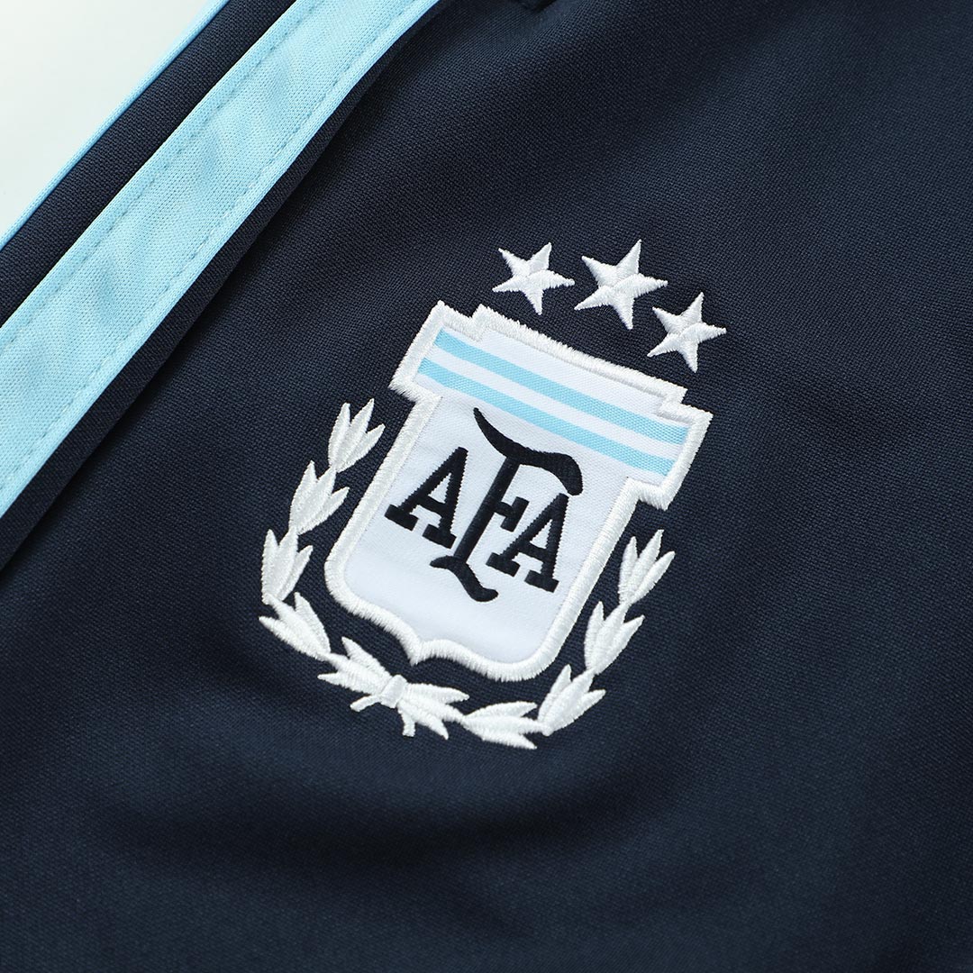 Argentina Mens Training Tracksuit Kit 2026 Navy